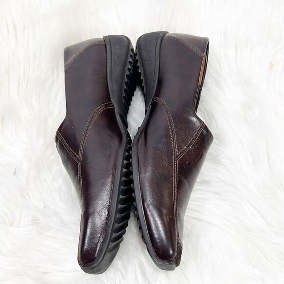 Paul Greene Brown Leather Driving Loafers, 7.5 - Picture 2 of 10